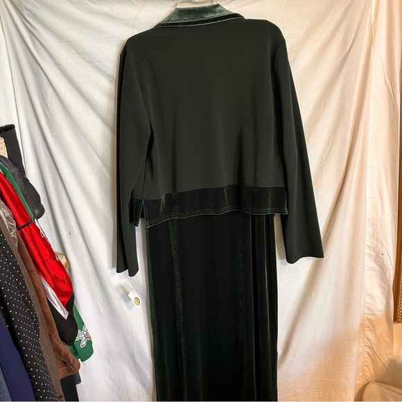 Talbots Women’s Green Dress w/ Jacket - Picture 13 of 13